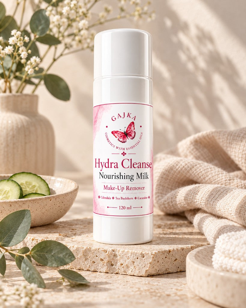 Gajka Hydra Cleanse Nourishing Milk 120ml make-up remover