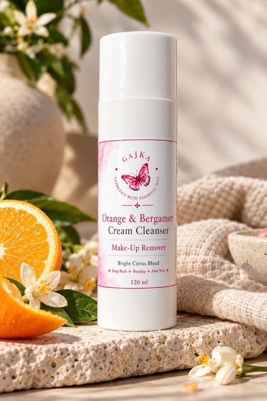 Gajka Orange and Bergamot Cream Cleanser 120ml make-up remover